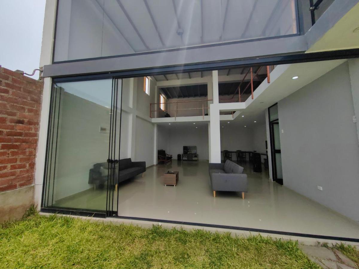 Casa De Playa Con Piscina Villa Анкон Екстериор снимка
