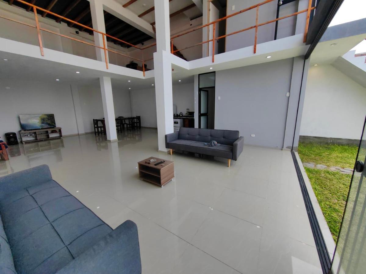 Casa De Playa Con Piscina Villa Анкон Екстериор снимка