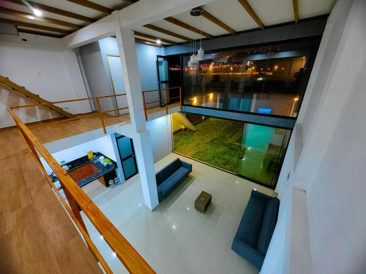 Casa De Playa Con Piscina Villa Анкон Екстериор снимка
